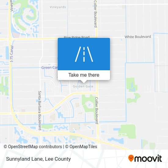 Mapa de Sunnyland Lane