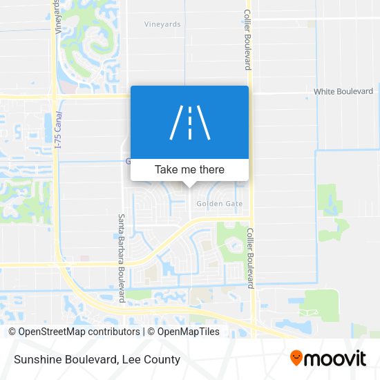 Sunshine Boulevard map