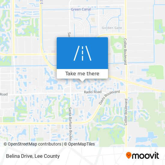 Belina Drive map