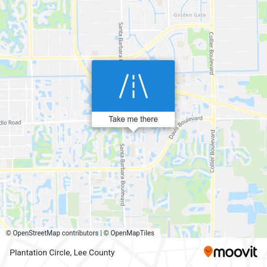 Mapa de Plantation Circle