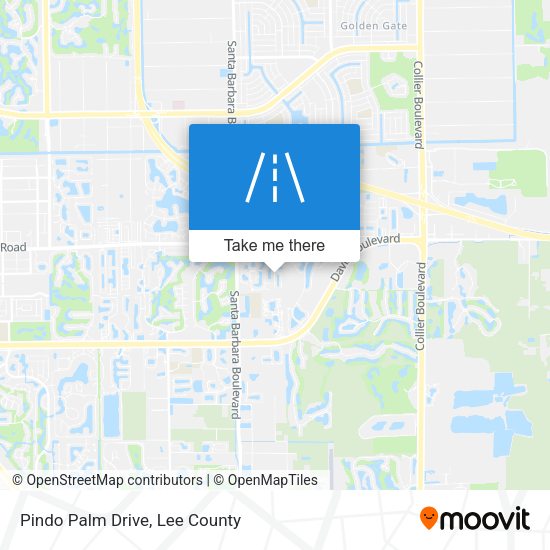 Mapa de Pindo Palm Drive