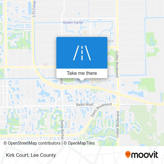 Mapa de Kirk Court