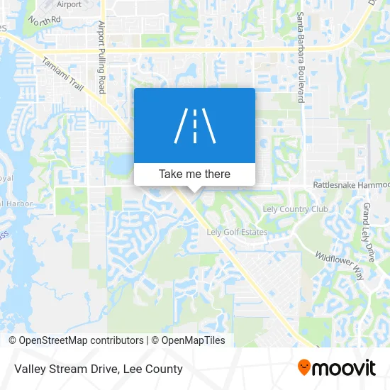 Valley Stream Drive map
