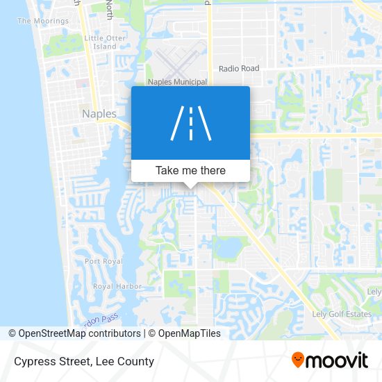 Mapa de Cypress Street