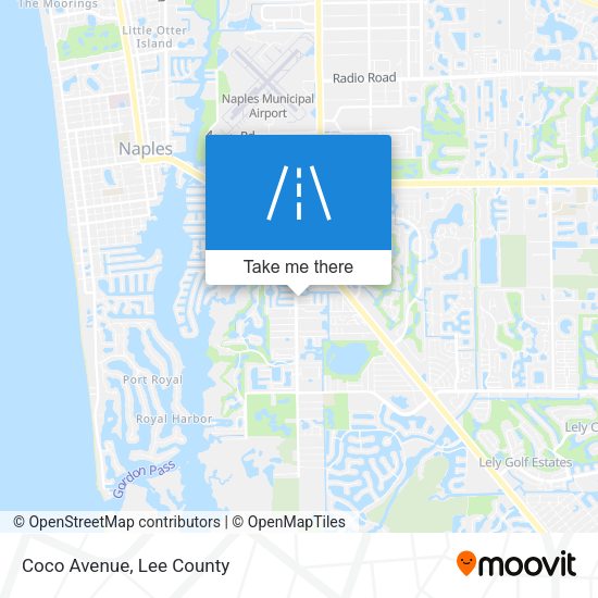 Mapa de Coco Avenue