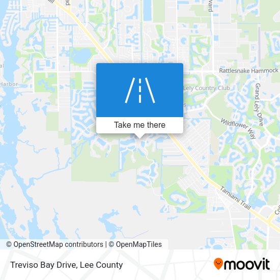 Mapa de Treviso Bay Drive