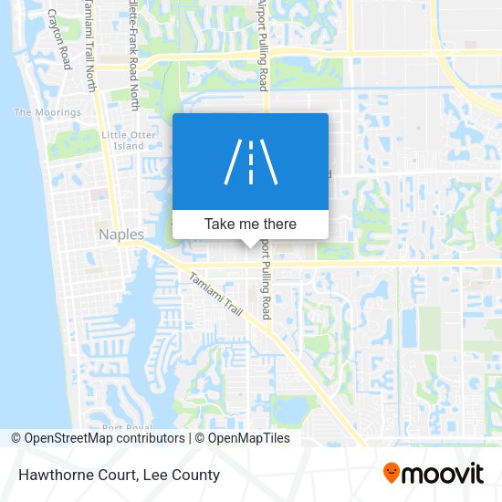 Hawthorne Court map