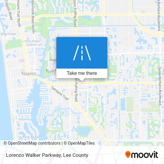 Lorenzo Walker Parkway map