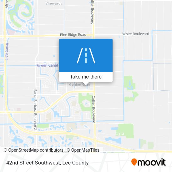 42nd Street Southwest map