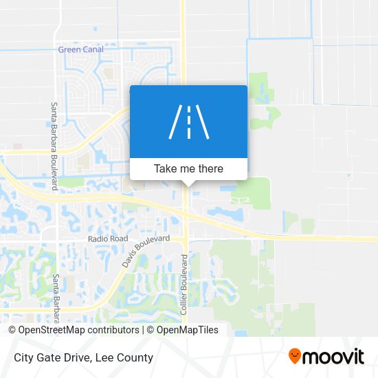 Mapa de City Gate Drive