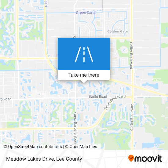 Meadow Lakes Drive map