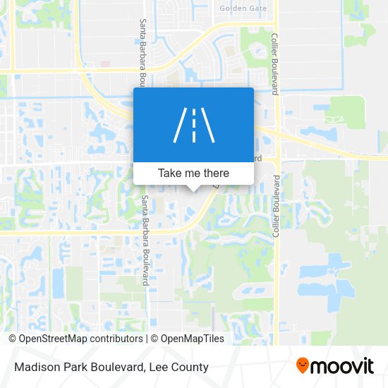 Mapa de Madison Park Boulevard