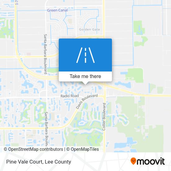 Pine Vale Court map