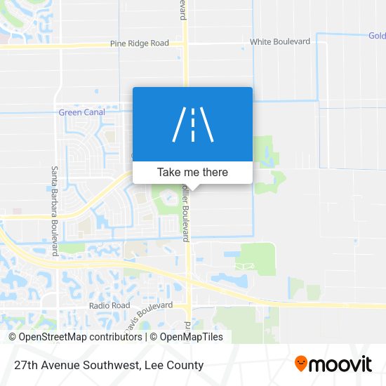 Mapa de 27th Avenue Southwest