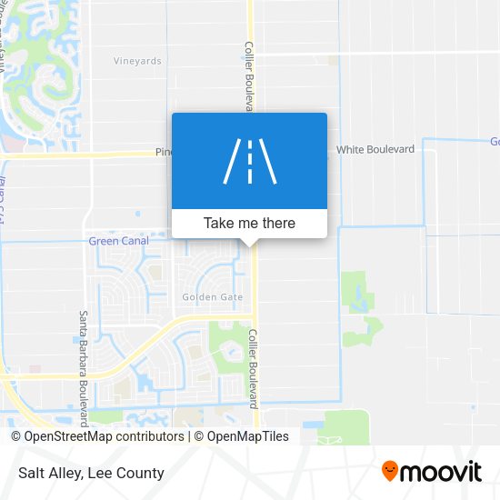Mapa de Salt Alley