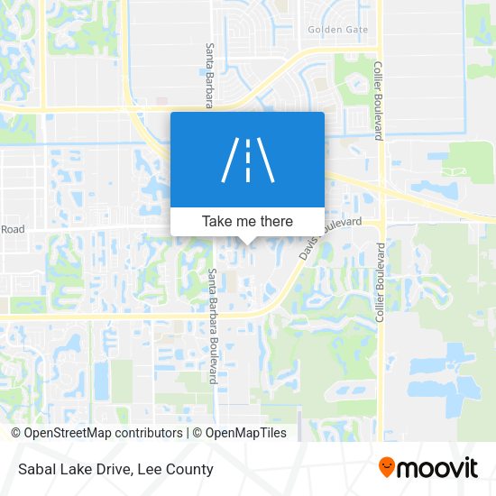 Mapa de Sabal Lake Drive