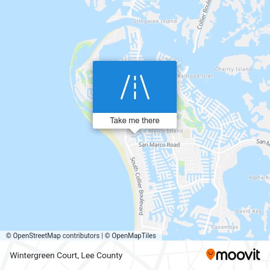 Wintergreen Court map