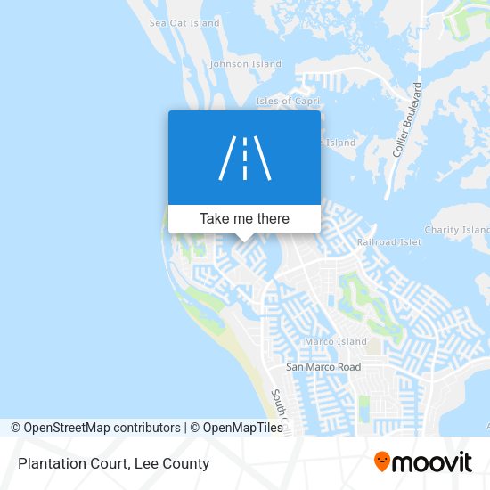 Mapa de Plantation Court
