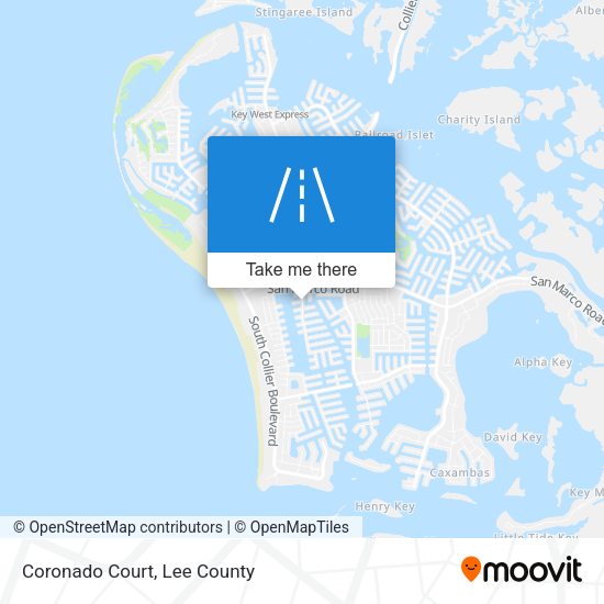 Mapa de Coronado Court