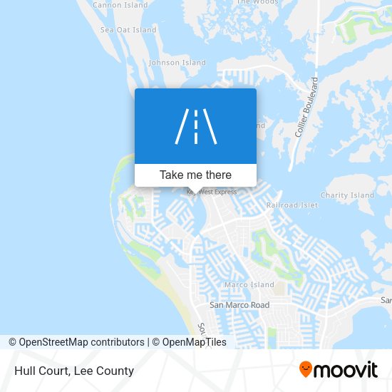 Hull Court map