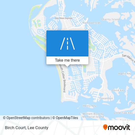 Birch Court map