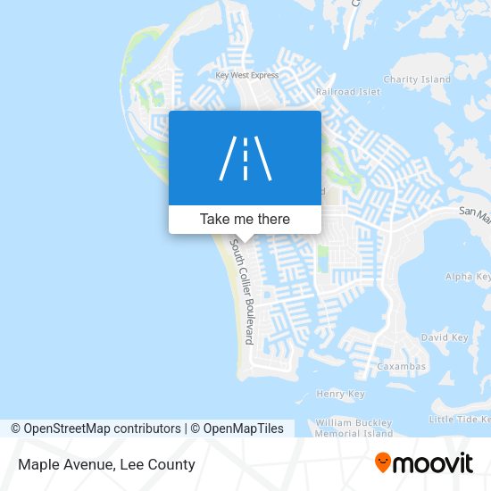 Mapa de Maple Avenue