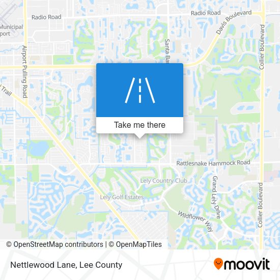 Mapa de Nettlewood Lane