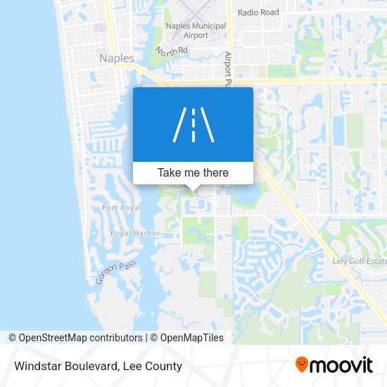 Mapa de Windstar Boulevard