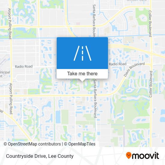 Countryside Drive map