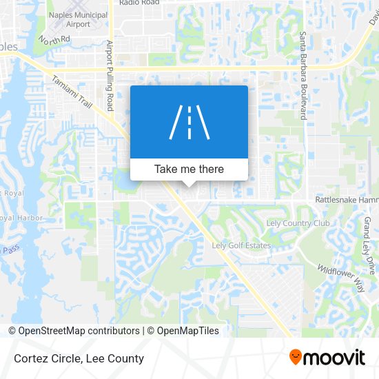 Mapa de Cortez Circle