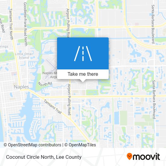 Mapa de Coconut Circle North