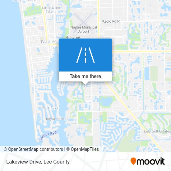 Lakeview Drive map
