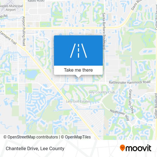 Chantelle Drive map