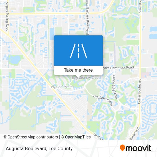 Mapa de Augusta Boulevard