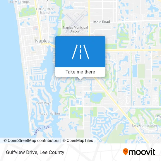 Gulfview Drive map