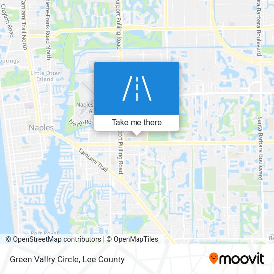 Green Vallry Circle map