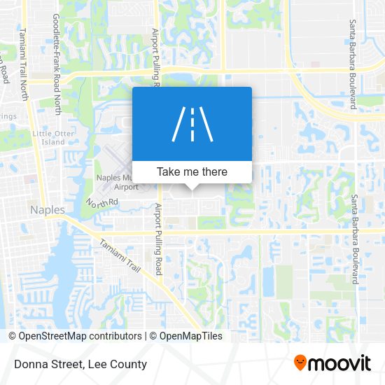 Mapa de Donna Street