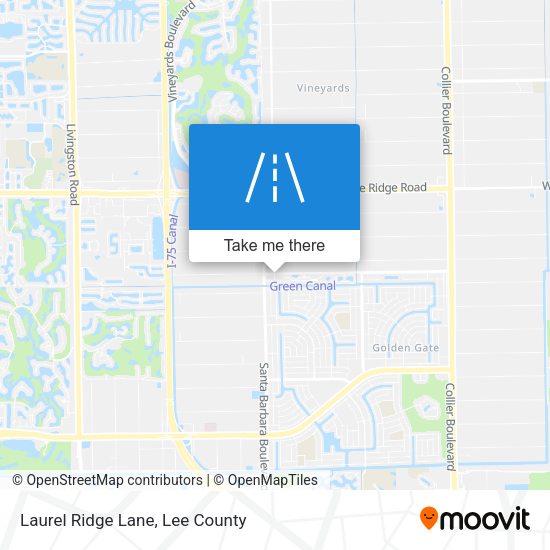 Laurel Ridge Lane map