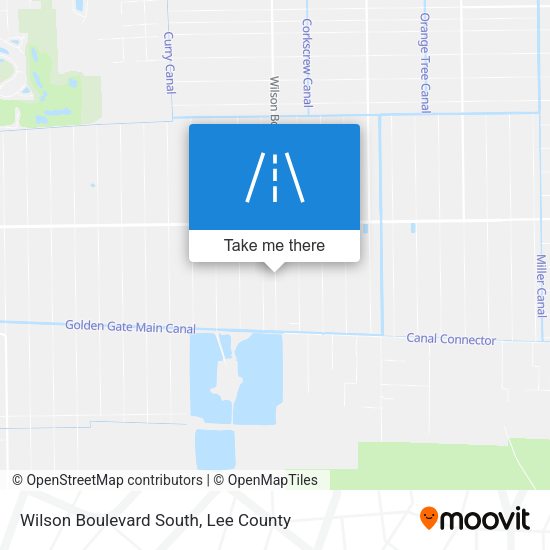 Wilson Boulevard South map
