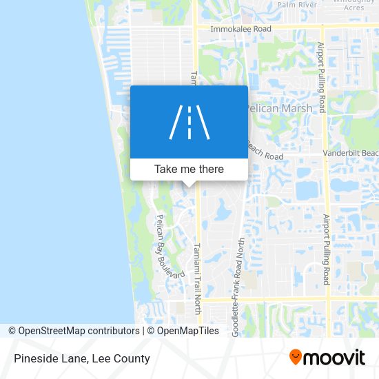 Mapa de Pineside Lane