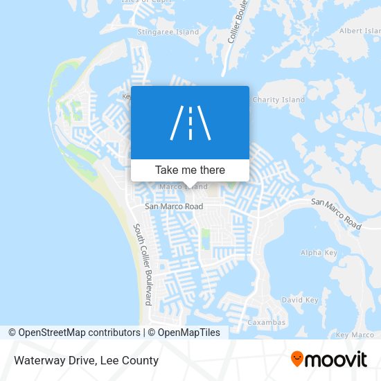 Waterway Drive map