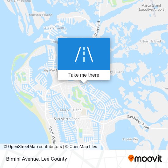 Mapa de Bimini Avenue