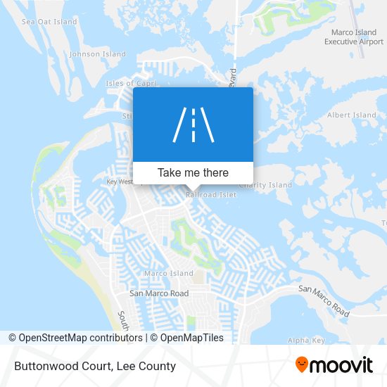 Mapa de Buttonwood Court