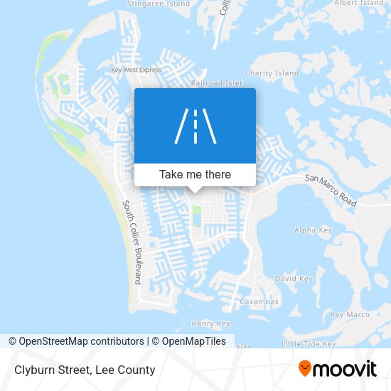 Mapa de Clyburn Street