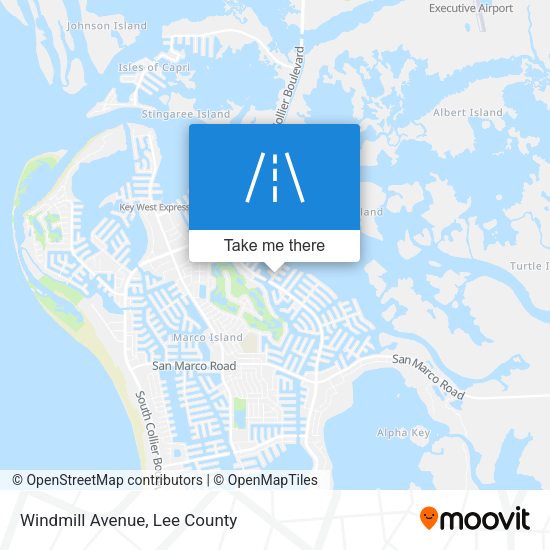 Windmill Avenue map