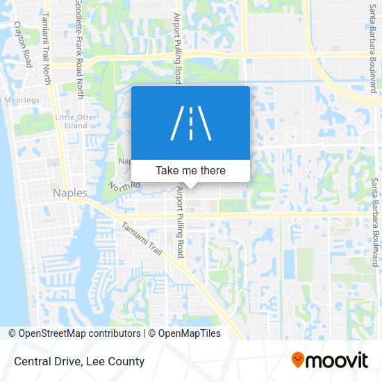 Mapa de Central Drive