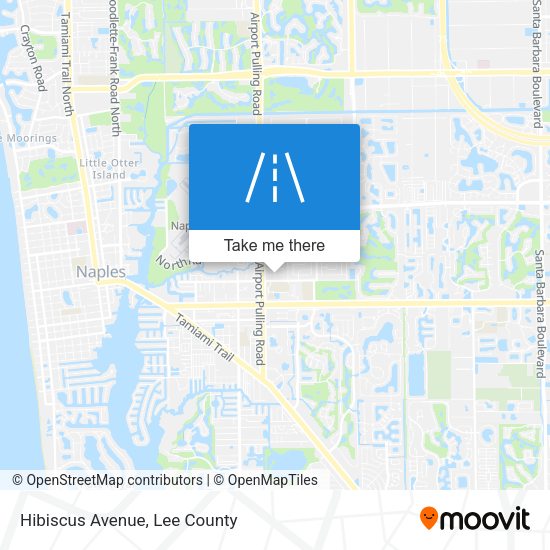 Hibiscus Avenue map