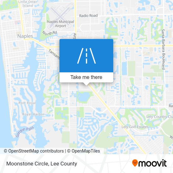 Moonstone Circle map