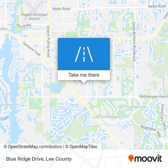 Blue Ridge Drive map