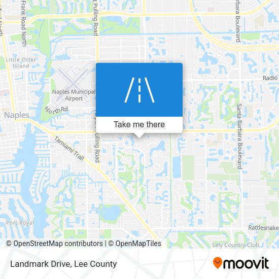 Mapa de Landmark Drive
